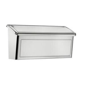 Architectural Mailboxes Venice Stainless Steel Wall Mount Mailbox Small
